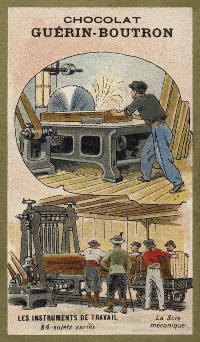 Mechanical Saws by French School